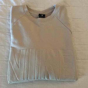 Nike cropped crew neck sweatshirt